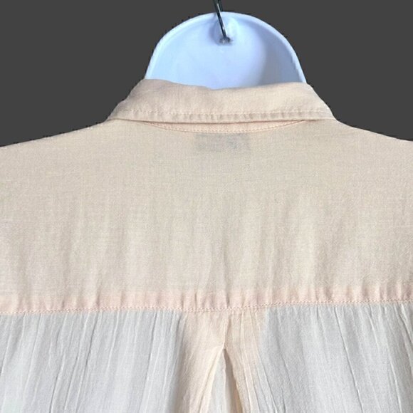 EUC - Club Monaco Chemise Long Sleeve Marnee Shirt in Banana Size - Small - Picture 9 of 13